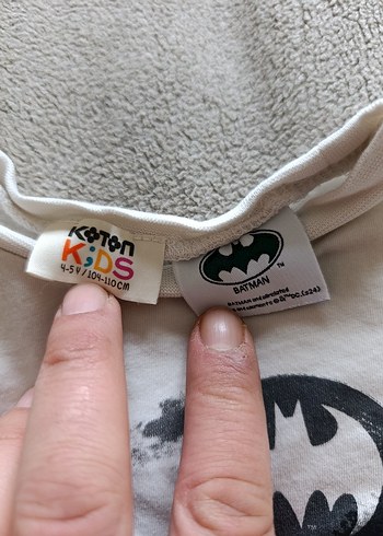 Koton Batman Erkek Çocuk Sweatshirt - Görsel 5