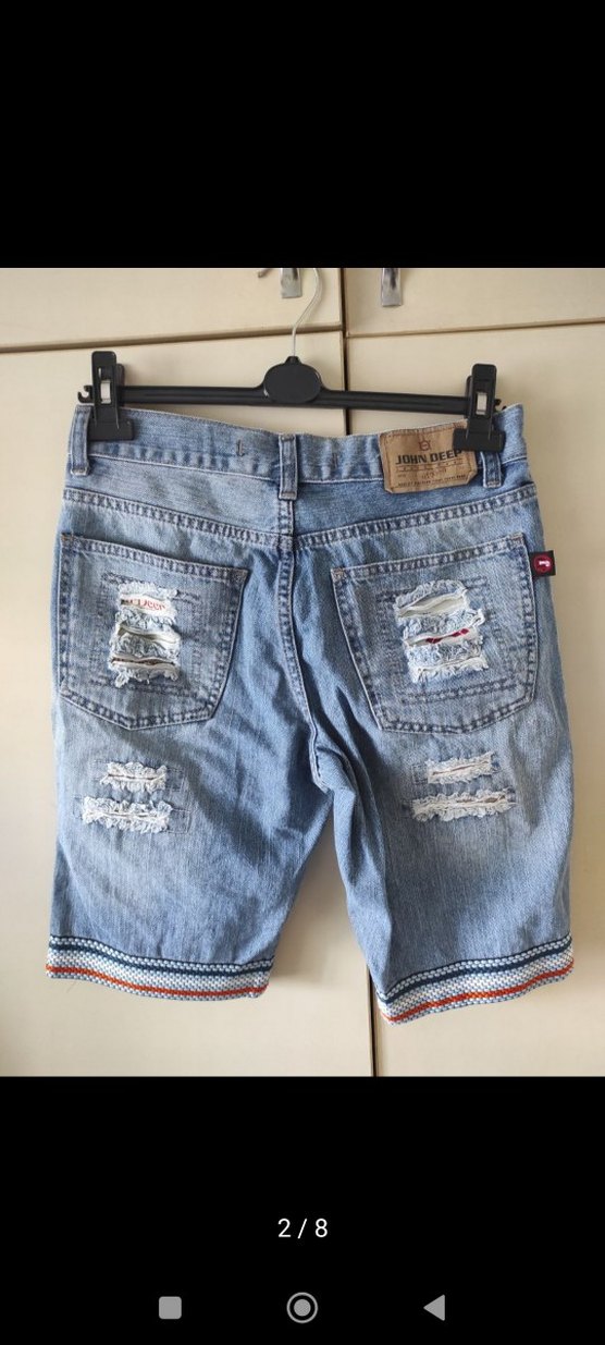 John Deep Erkek Kot Şort - Görsel 2