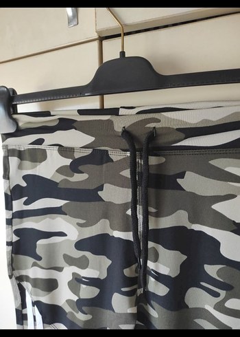 Kamuflaj Desenli Erkek Tayt - Görsel 5