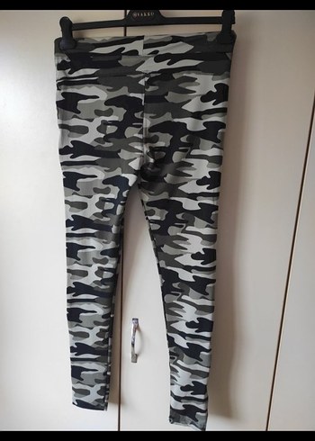 Kamuflaj Desenli Erkek Tayt - Görsel 2