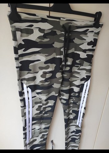 Kamuflaj Desenli Erkek Tayt - Görsel 8