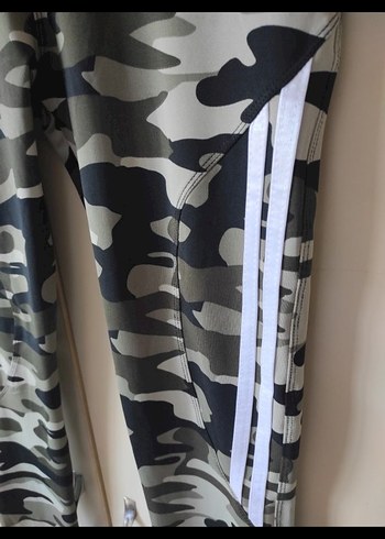 Kamuflaj Desenli Erkek Tayt - Görsel 6