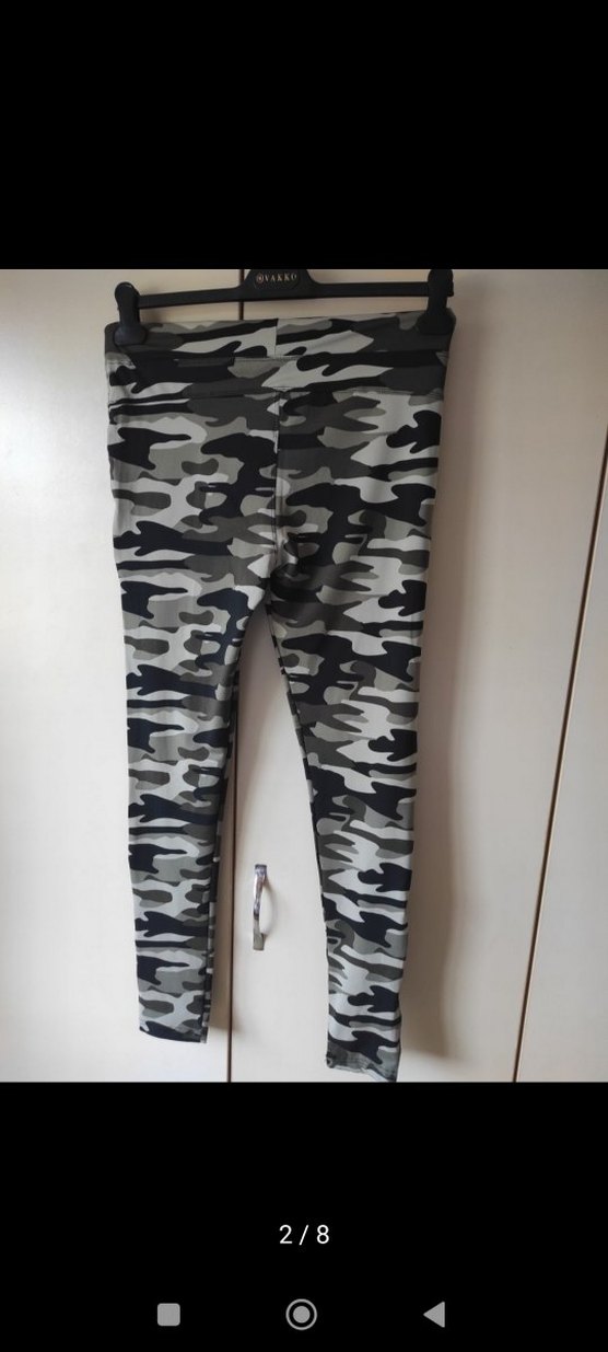 Kamuflaj Desenli Erkek Tayt - Görsel 2