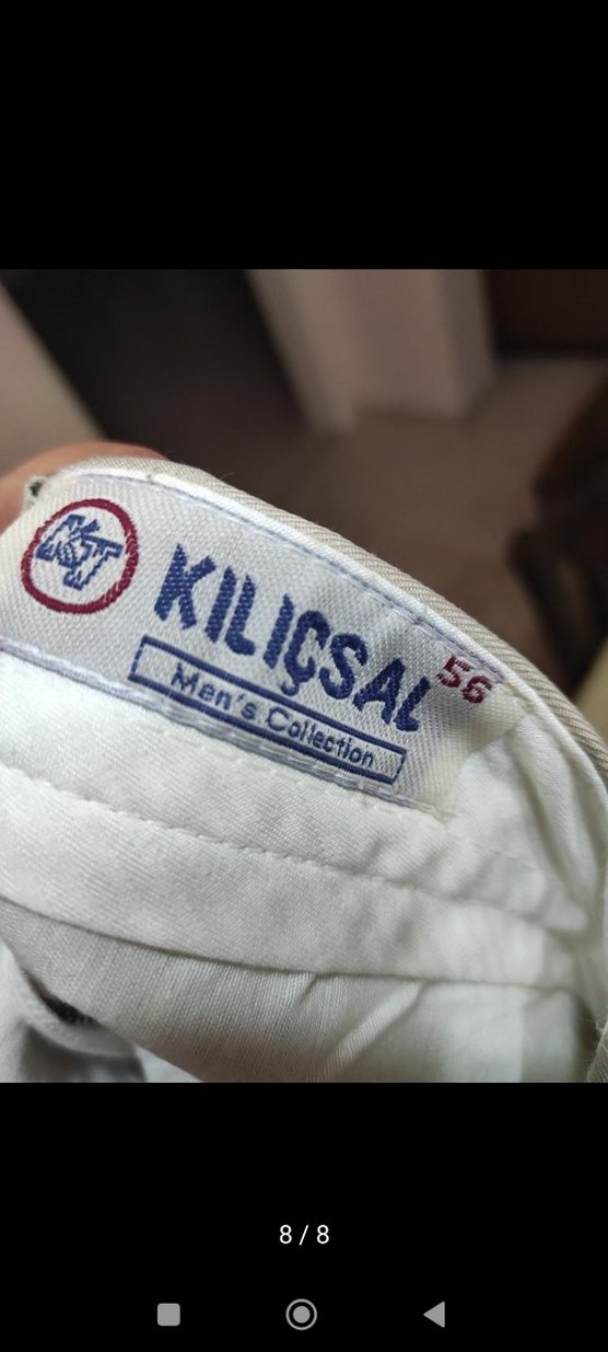 Kılıçsal Büyük Beden Erkek Pantolon - Görsel 3