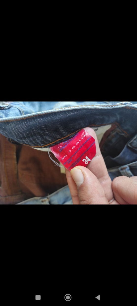 Armani Erkek Jean Pantolon - Görsel 3