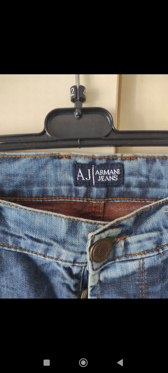 Armani Erkek Jean Pantolon - Görsel 5