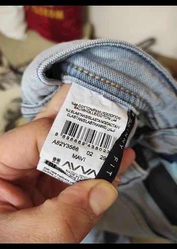 Avva Erkek Jean Pantolon - Görsel 3