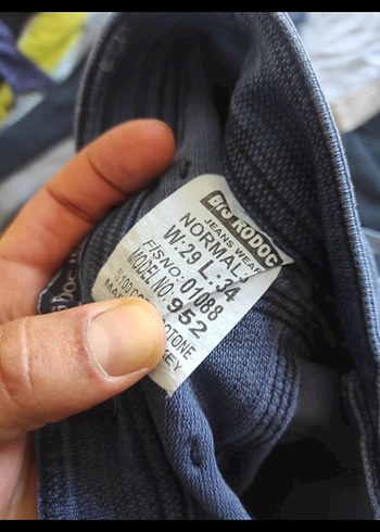 Big Rodoc Erkek Jean - Görsel 3