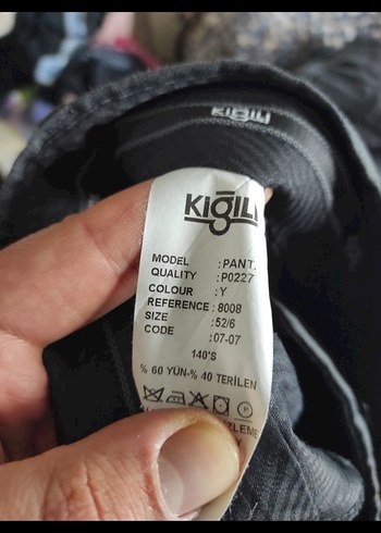 Kiğılı Erkek Pantolon - Görsel 3