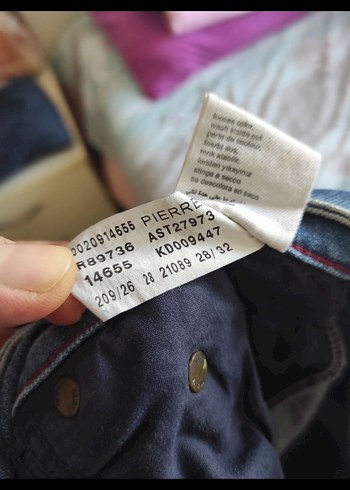 Mavi Pierre Erkek Jean Pantolon - Görsel 3