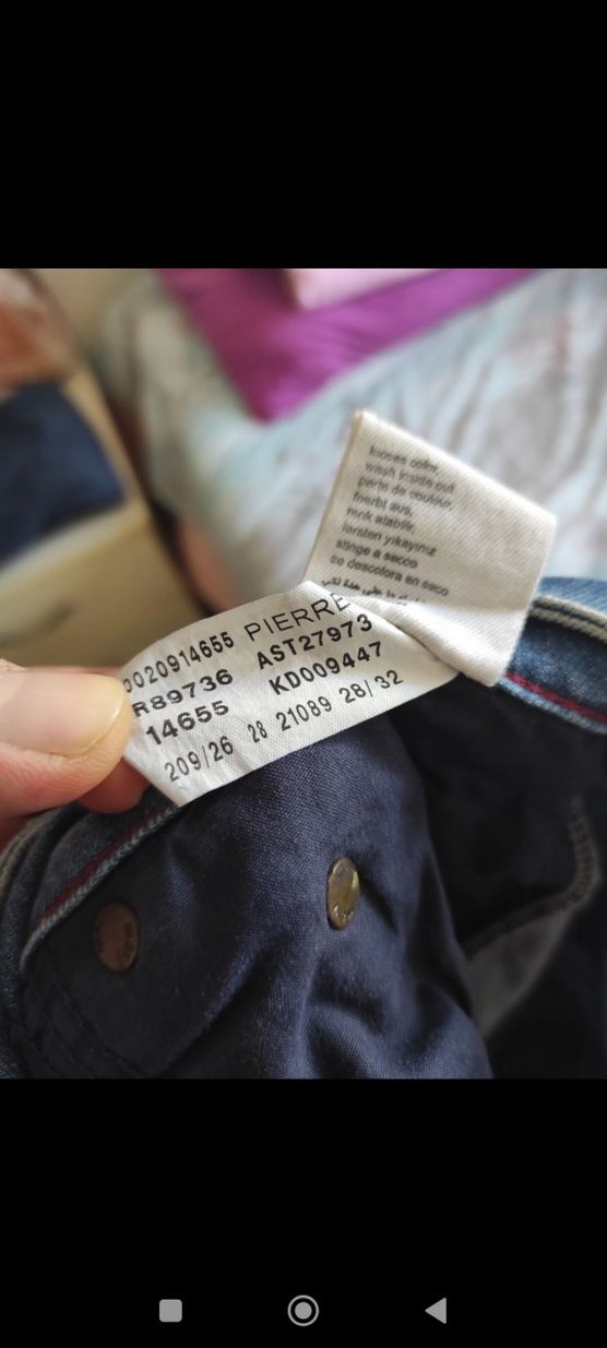 Mavi Pierre Erkek Jean Pantolon - Görsel 3