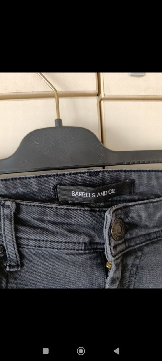 Barrels And Oil Erkek Jean Pantolon - Görsel 3