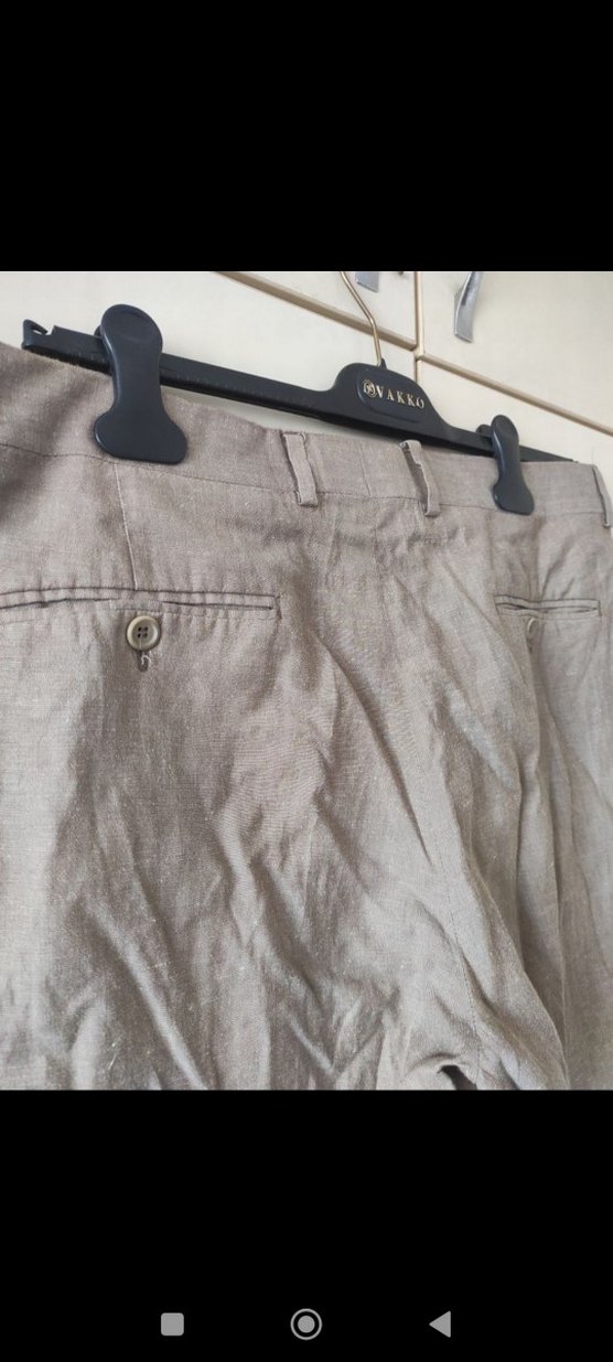 Sabri Özel Keten Yün Karışımı Pantolon - Görsel 5