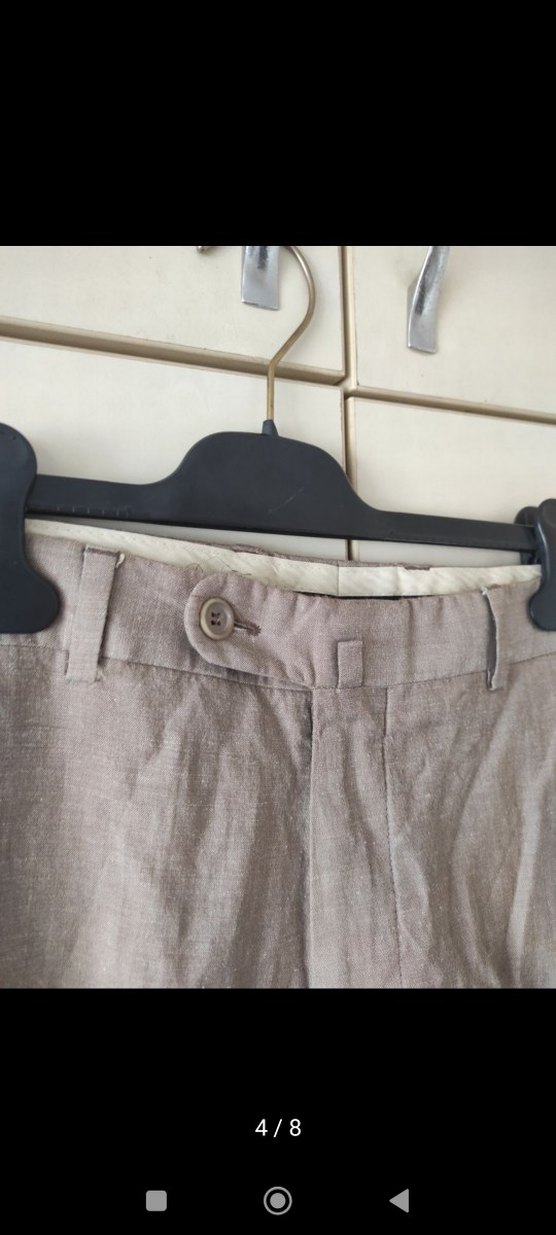 Sabri Özel Keten Yün Karışımı Pantolon - Görsel 4