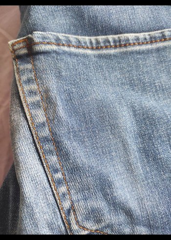 Lose Jeans Erkek Kot Şort - Görsel 7