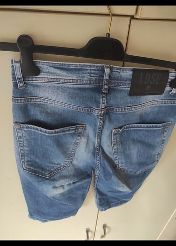Lose Jeans Erkek Kot Şort - Görsel 6