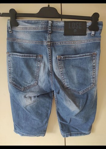 Lose Jeans Erkek Kot Şort - Görsel 2