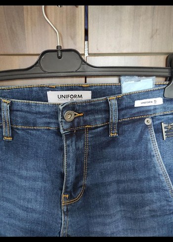 Uniform Erkek Jean Pantolon - Görsel 5