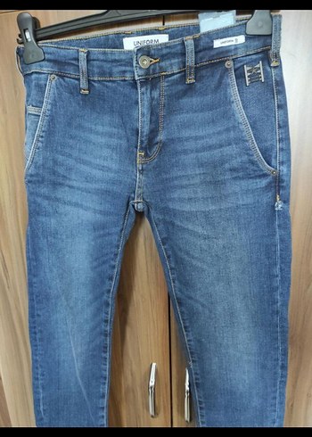 Uniform Erkek Jean Pantolon - Görsel 7