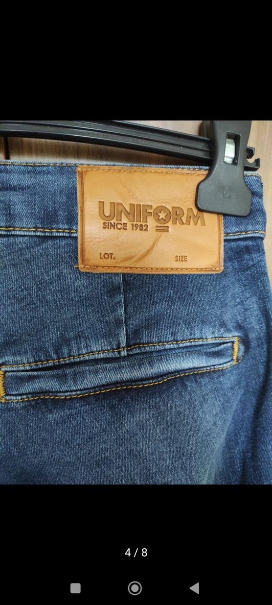 Uniform Erkek Jean Pantolon - Görsel 4