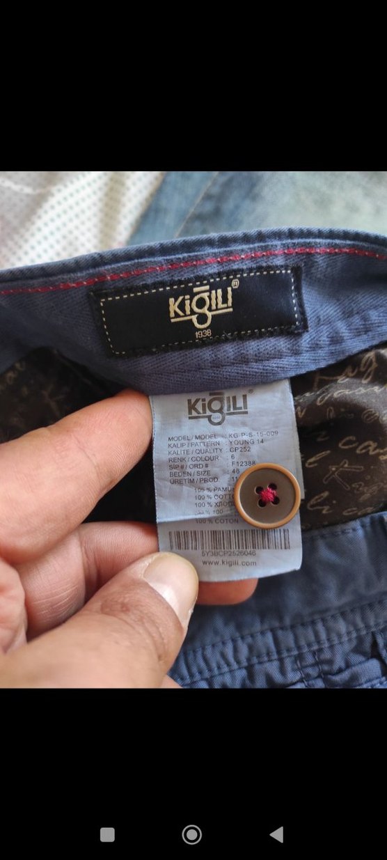 Kiğılı Erkek Pantolon - Görsel 3