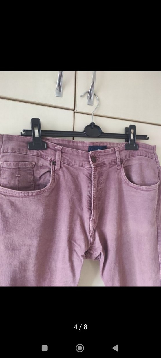 Zara Erkek Jean Pantolon - Görsel 4