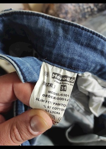 Heredot Erkek Jean Pantolon - Görsel 3