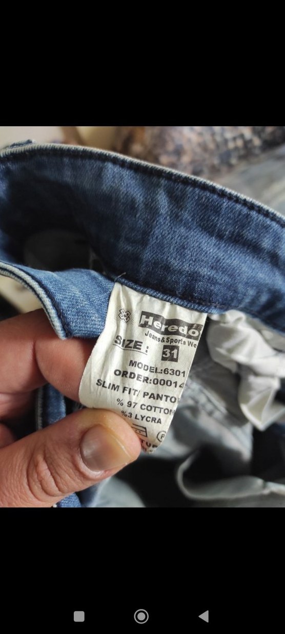 Heredot Erkek Jean Pantolon - Görsel 3