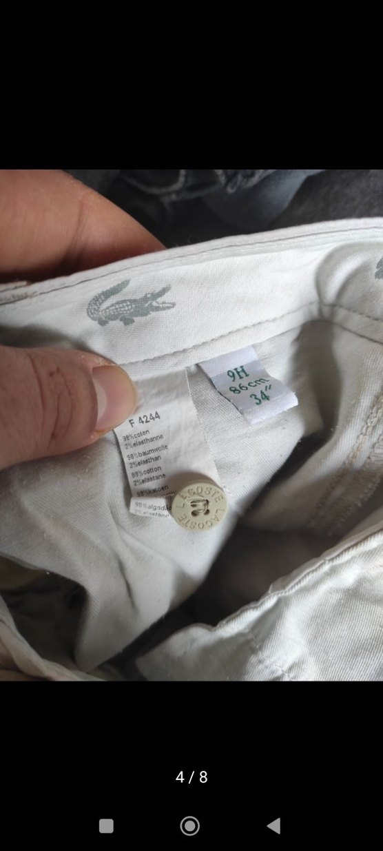 Lacoste Orjinal Erkek Pantolon - Görsel 4