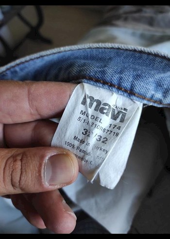 Mavi Erkek Jean Pantolon - Görsel 3