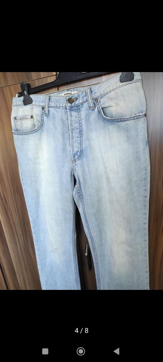 Mavi Erkek Jean Pantolon - Görsel 4