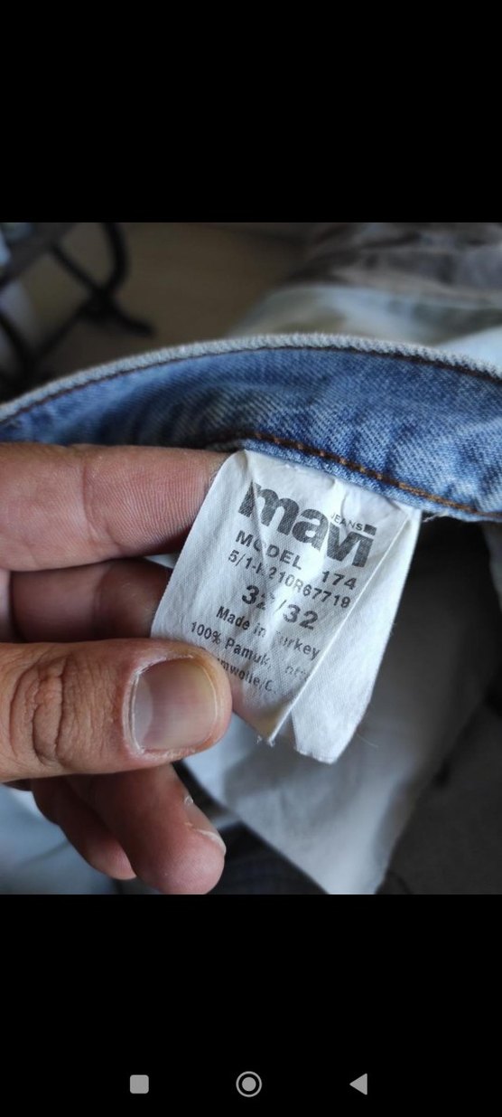 Mavi Erkek Jean Pantolon - Görsel 3