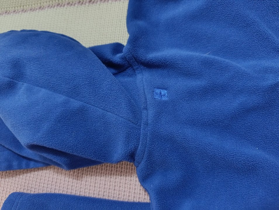 Erkek Çocuk Kapüşonlu Mavi Fermuarlı Sweatshirt Polar - Görsel 5