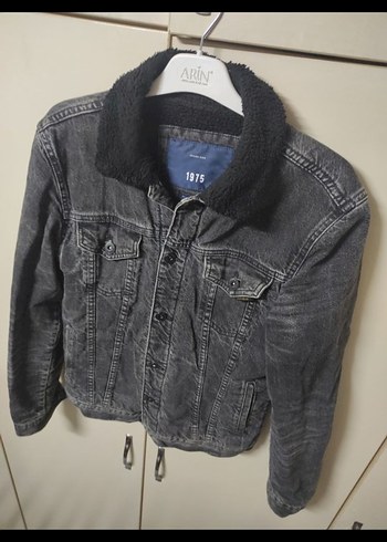 Zara Erkek Kot Ceket - Görsel 6
