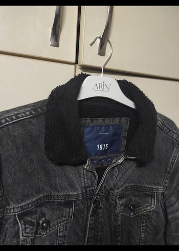 Zara Erkek Kot Ceket - Görsel 8