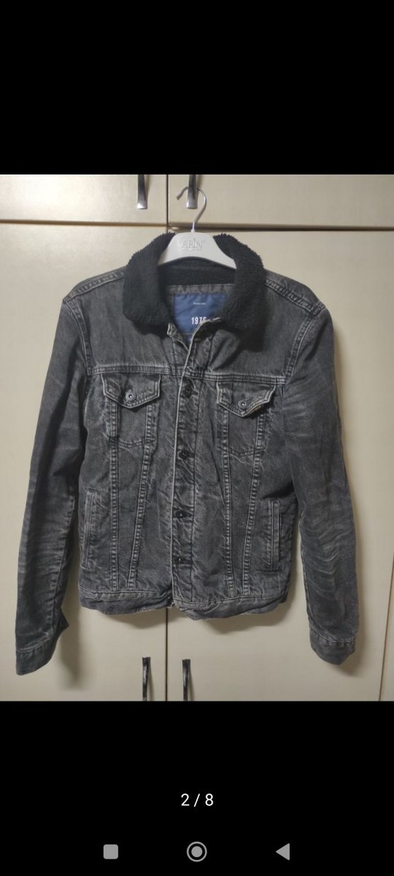 Zara Erkek Kot Ceket - Görsel 2