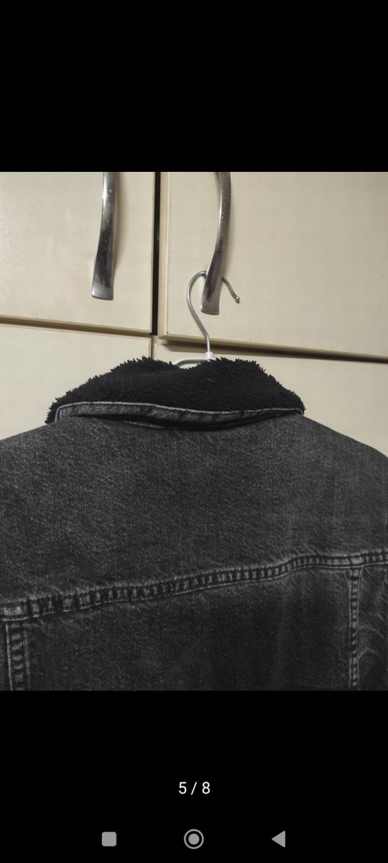 Zara Erkek Kot Ceket - Görsel 5