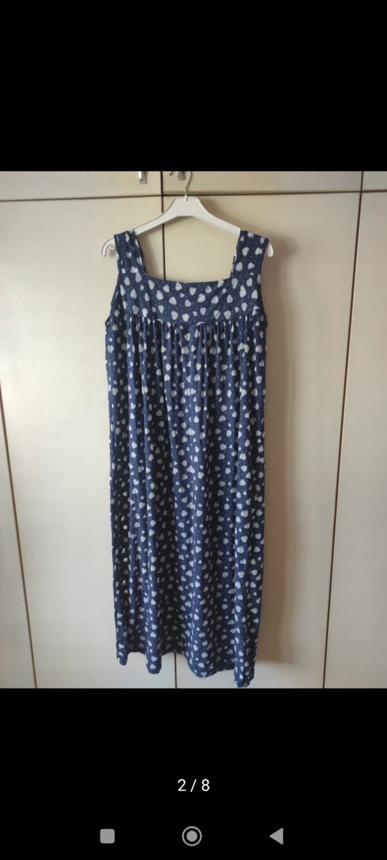 Bohem Desenli Midi Elbise - Görsel 2