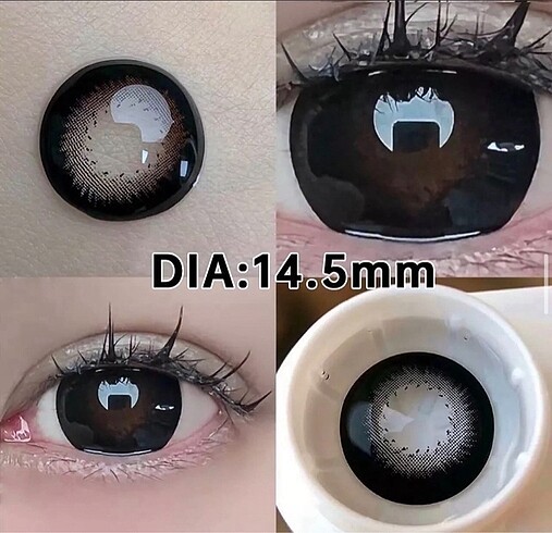 Siyah büyük lens
