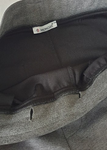 Gri Erkek Moncler Elastik Bilekli Eşofman Altı - Görsel 12