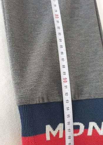 Gri Erkek Moncler Elastik Bilekli Eşofman Altı - Görsel 10