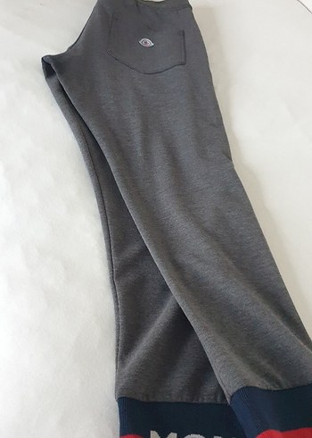 Gri Erkek Moncler Elastik Bilekli Eşofman Altı - Görsel 5