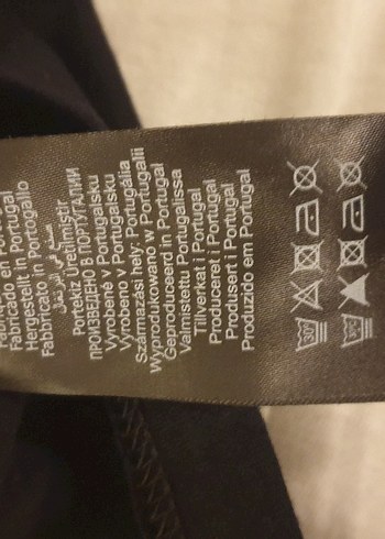 KARL Legerfeld Siyah Erkek Tişört Velcro Detaylı - Görsel 7