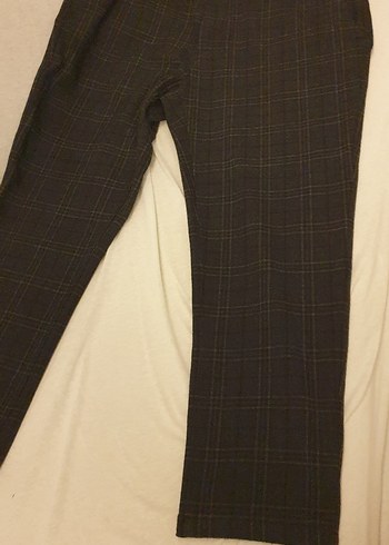 Zara erkek Düğmeli Gri Erkek Regular Fit Pantolon - Görsel 3