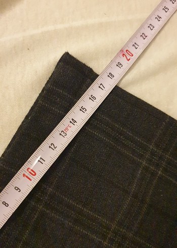 Zara erkek Düğmeli Gri Erkek Regular Fit Pantolon - Görsel 7