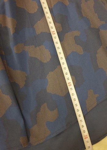 Valentino Erkek Gri Kamuflaj Kısa Kollu Gömlek - Görsel 4