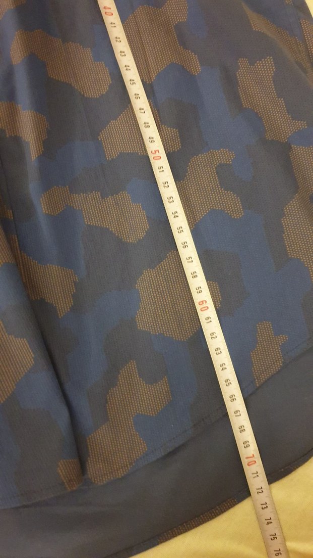 Valentino Erkek Gri Kamuflaj Kısa Kollu Gömlek - Görsel 4