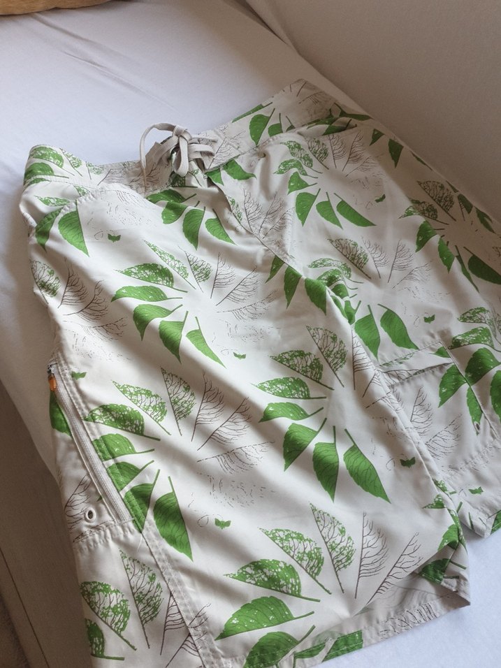 Nike Yeşil Desenli Bohem Erkek Mayo Şortu - Görsel 4