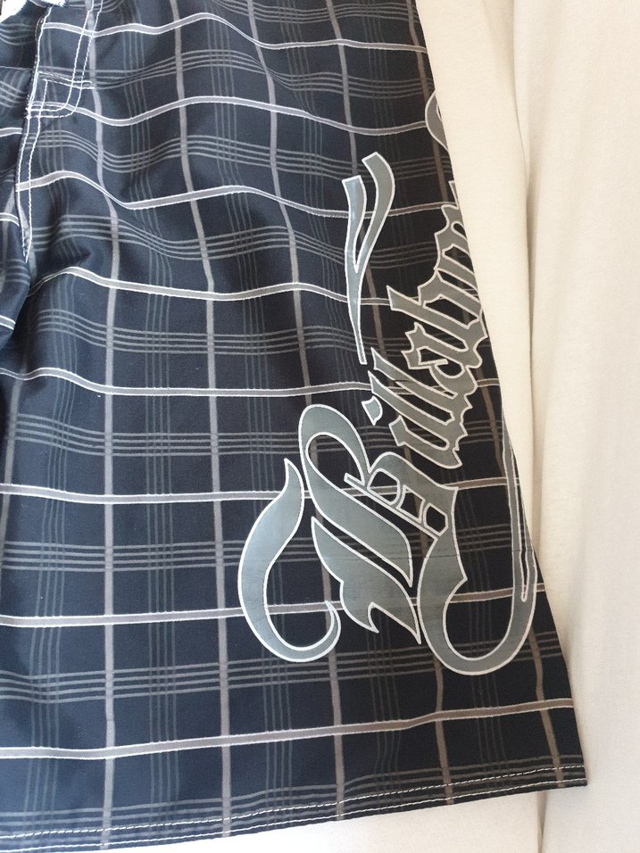 BILLABONG Kareli Bel Detaylı Erkek Midi Yüzme Şortu - Görsel 2