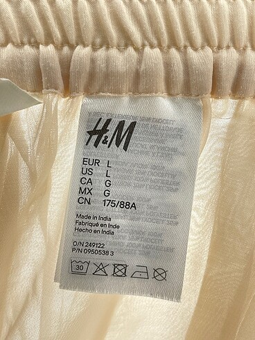 l Beden çeşitli Renk H&M Uzun Etek %70 İndirimli.